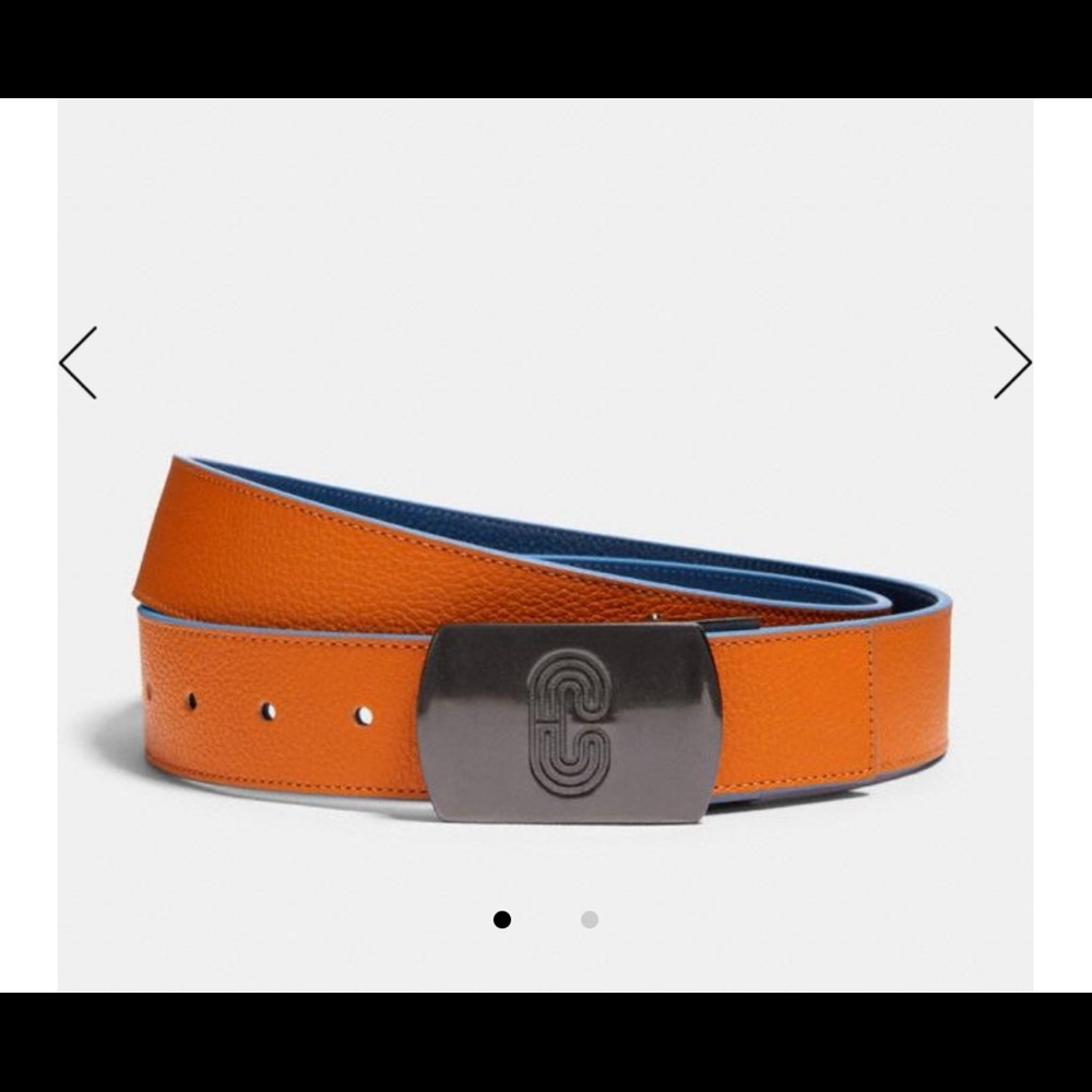 Coach reversible belt